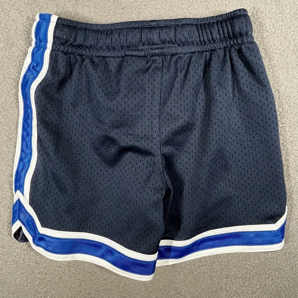 OshKosh B'gosh Boys Shorts Size‎ 3T Blue White Athletic Mesh Drawstring